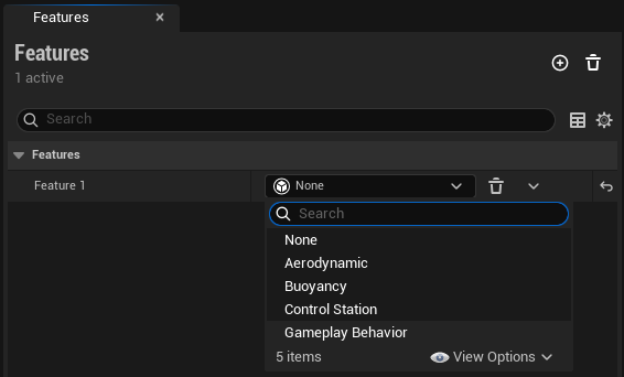 Add a Gameplay Behavior Feature